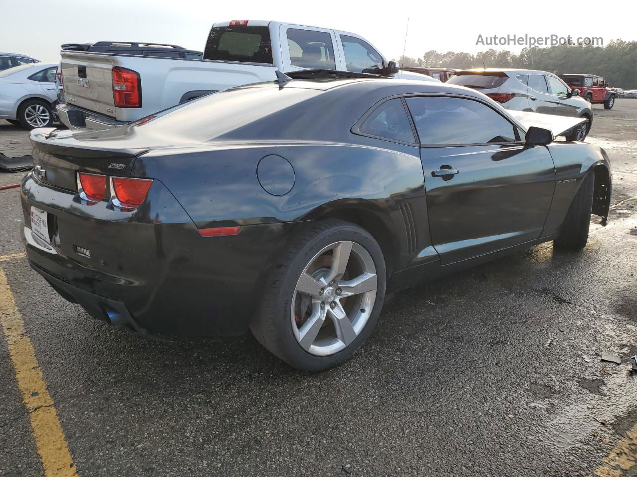 2010 Chevrolet Camaro Ss Black vin: 2G1FK1EJ2A9140658