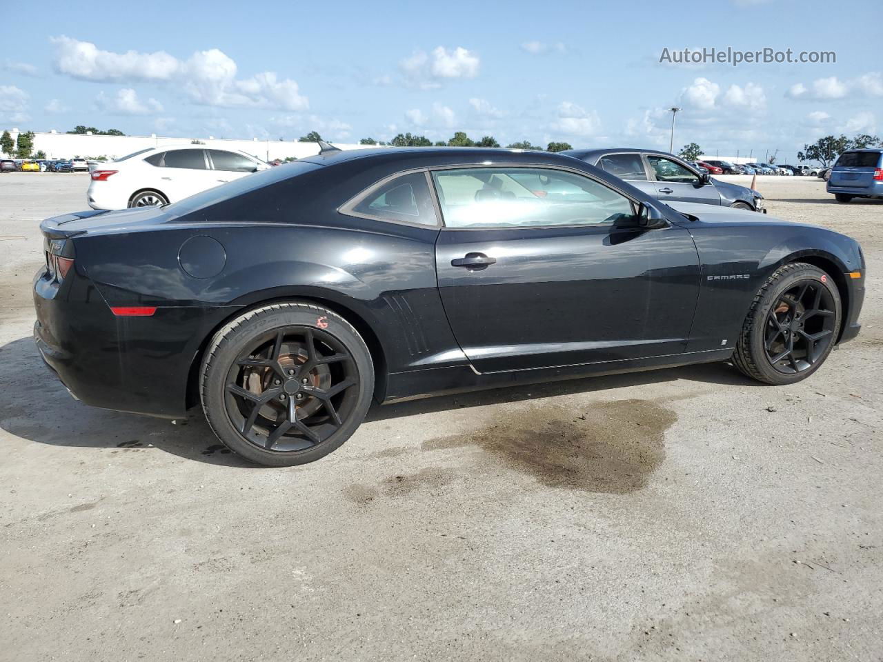 2010 Chevrolet Camaro Ss Black vin: 2G1FK1EJ2A9144614