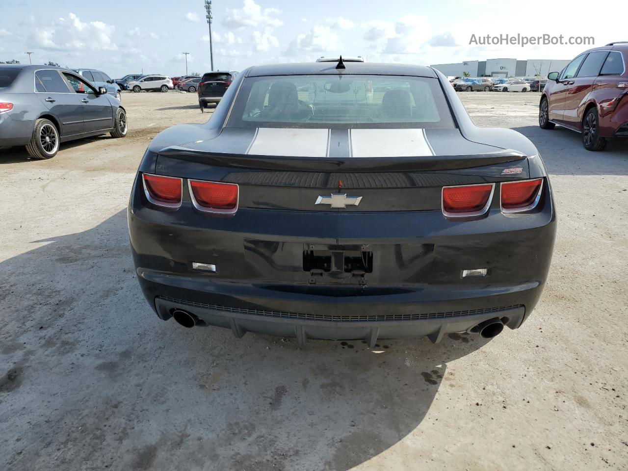 2010 Chevrolet Camaro Ss Black vin: 2G1FK1EJ2A9144614