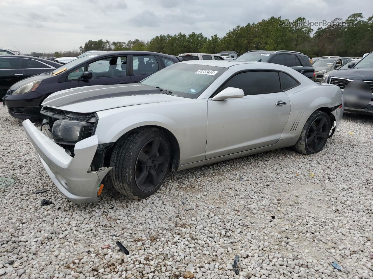 2010 Chevrolet Camaro Ss Silver vin: 2G1FK1EJ2A9147612