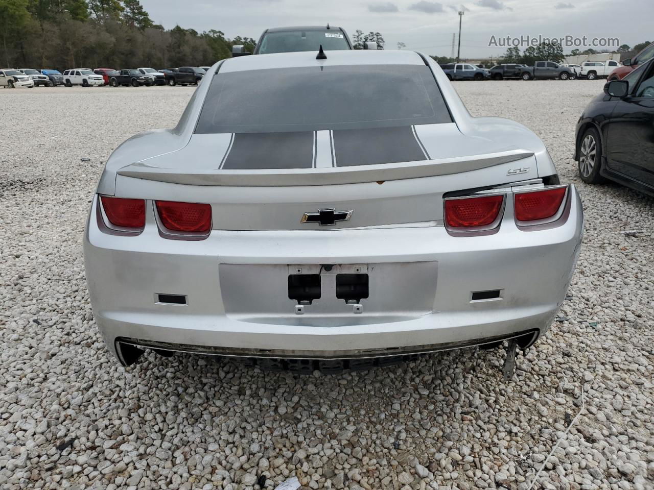 2010 Chevrolet Camaro Ss Silver vin: 2G1FK1EJ2A9147612