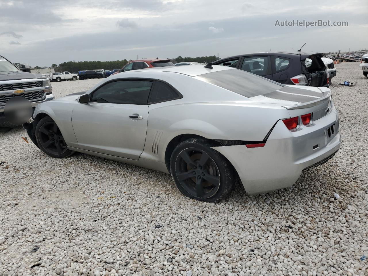 2010 Chevrolet Camaro Ss Silver vin: 2G1FK1EJ2A9147612