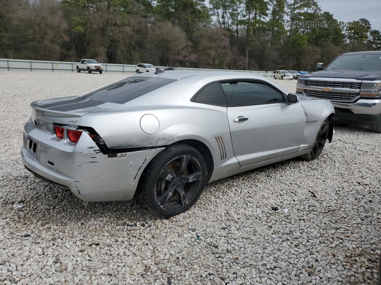 2010 Chevrolet Camaro Ss Silver vin: 2G1FK1EJ2A9147612