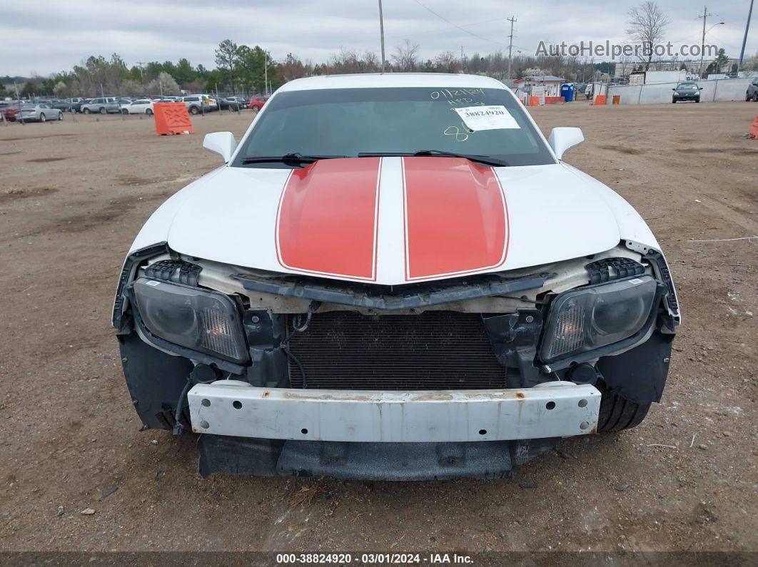 2010 Chevrolet Camaro 2ss White vin: 2G1FK1EJ2A9216959