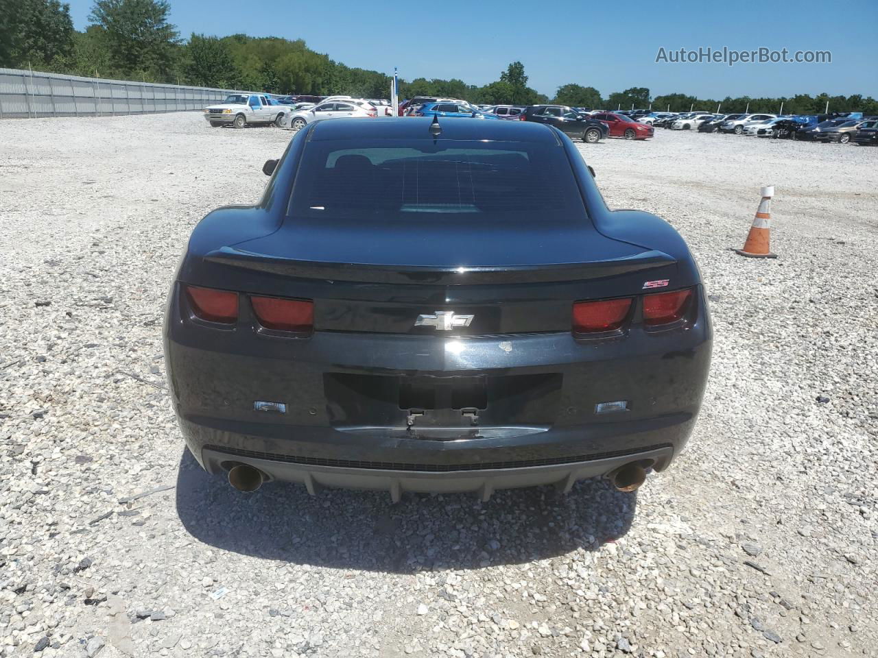 2010 Chevrolet Camaro Ss Black vin: 2G1FK1EJ2A9223409