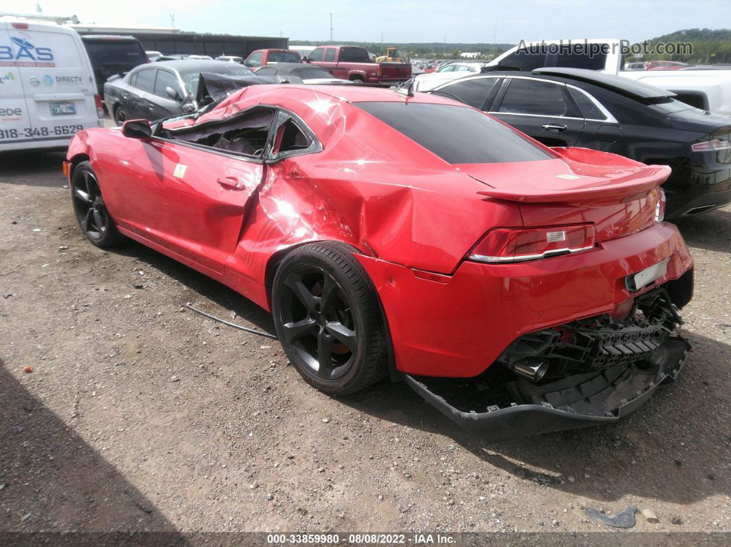 2014 Chevrolet Camaro 2ss Red vin: 2G1FK1EJ2E9221374