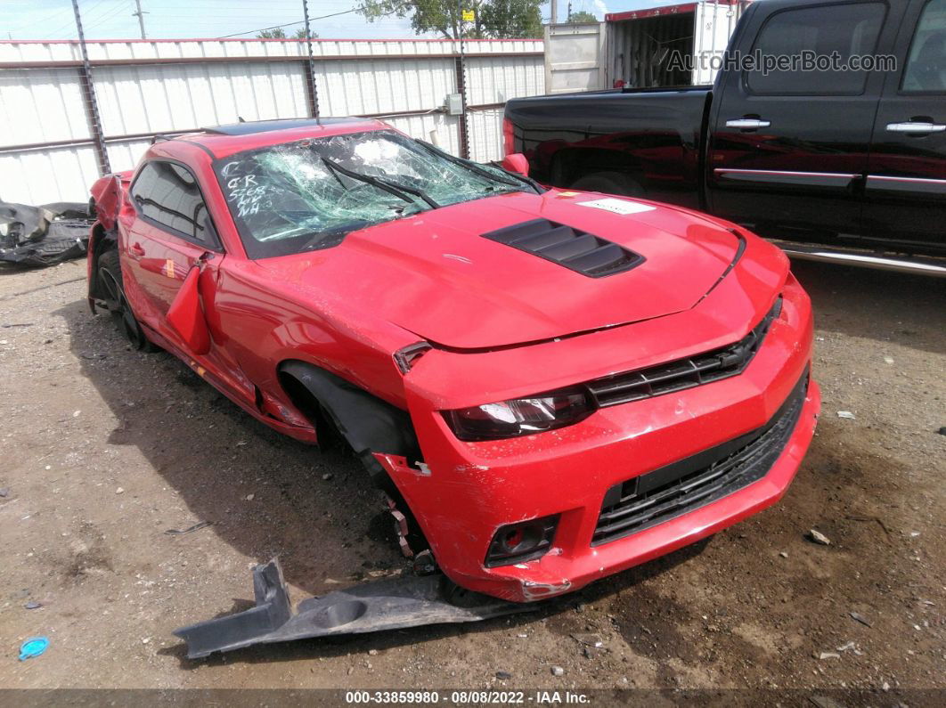 2014 Chevrolet Camaro 2ss Red vin: 2G1FK1EJ2E9221374