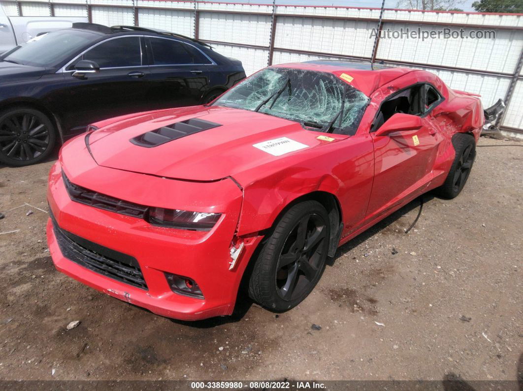 2014 Chevrolet Camaro 2ss Red vin: 2G1FK1EJ2E9221374