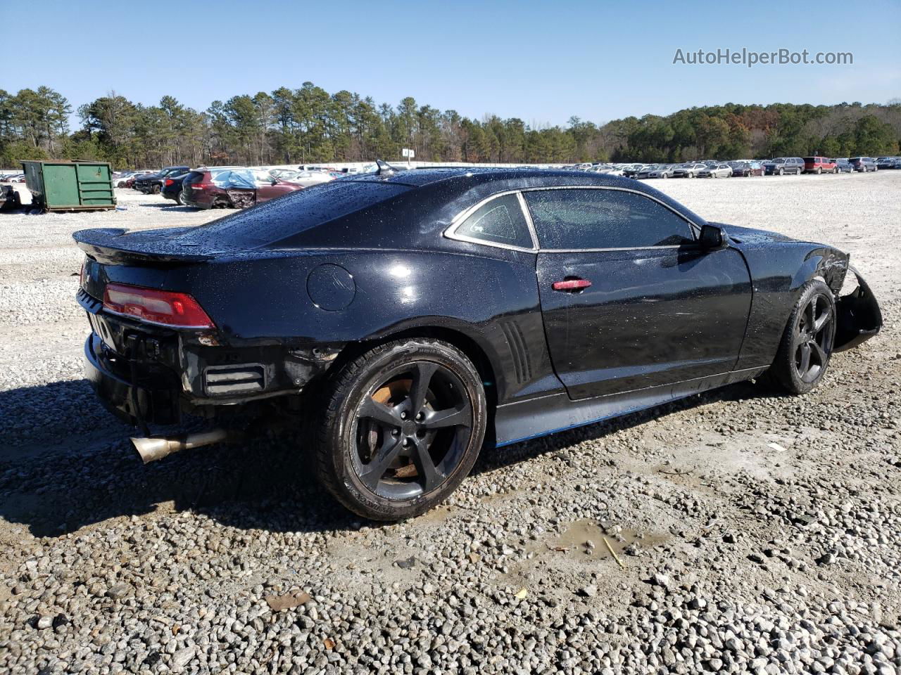 2015 Chevrolet Camaro 2ss Black vin: 2G1FK1EJ2F9222610