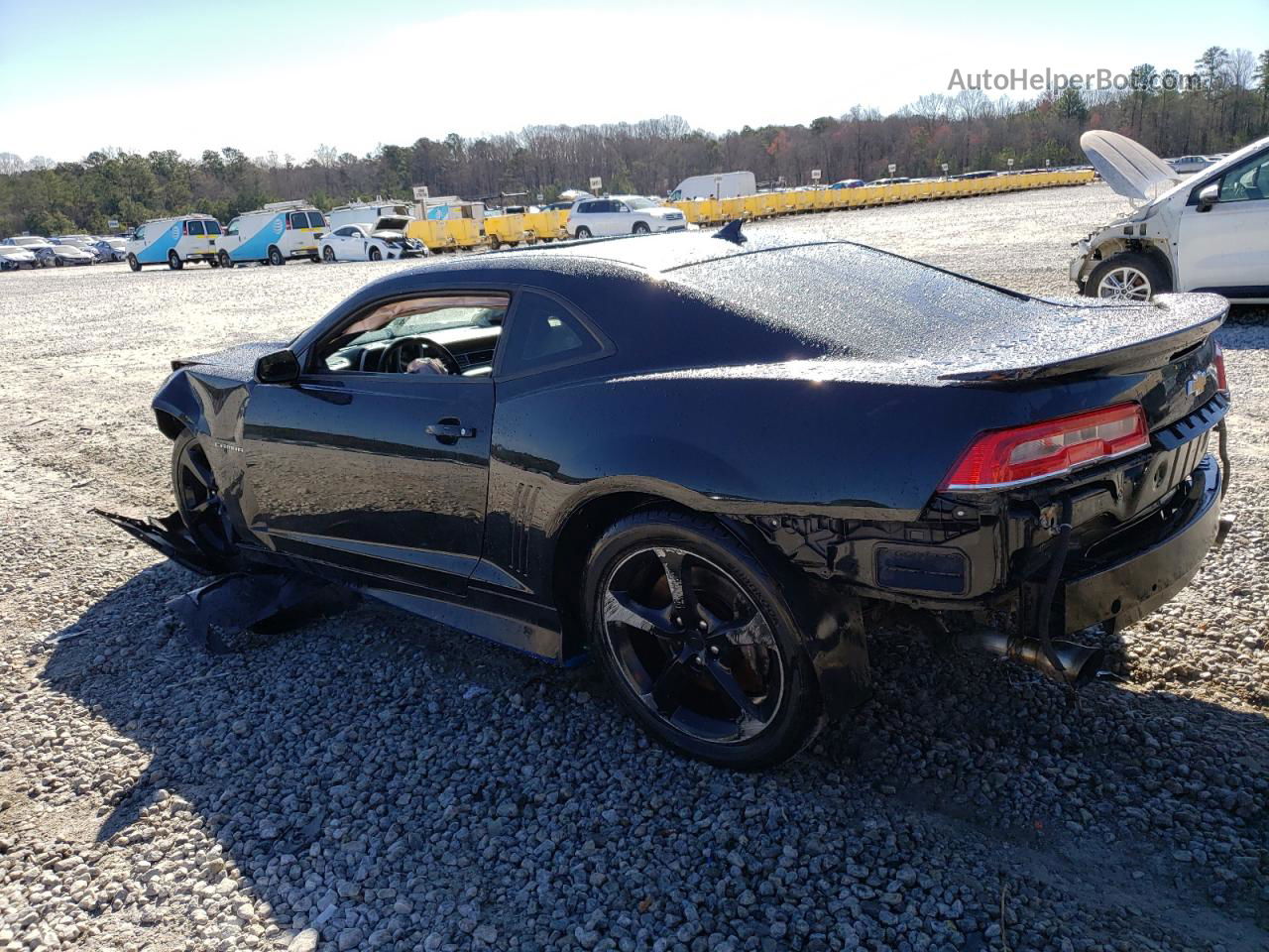 2015 Chevrolet Camaro 2ss Black vin: 2G1FK1EJ2F9222610