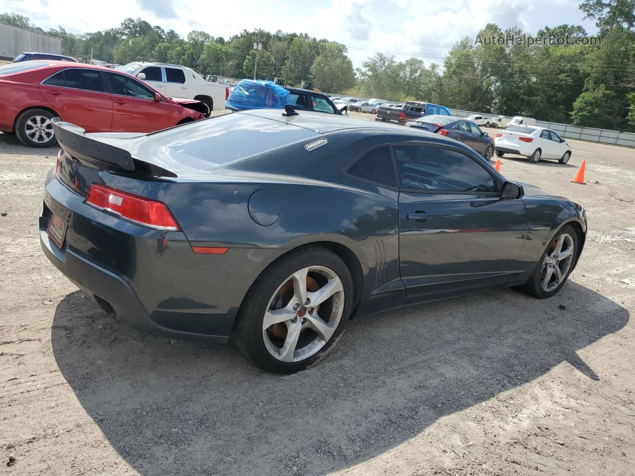 2015 Chevrolet Camaro 2ss Charcoal vin: 2G1FK1EJ2F9223885