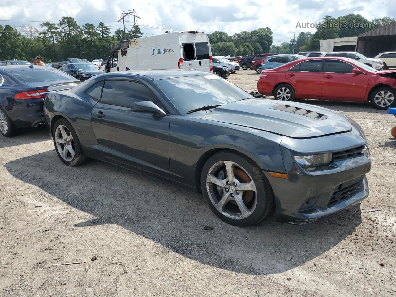 2015 Chevrolet Camaro 2ss Charcoal vin: 2G1FK1EJ2F9223885