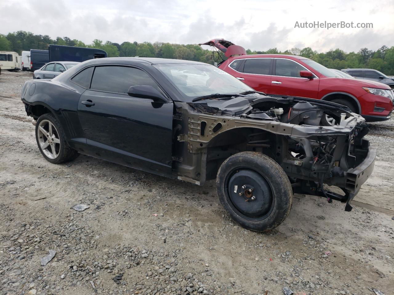 2010 Chevrolet Camaro Ss Black vin: 2G1FK1EJ3A9105529