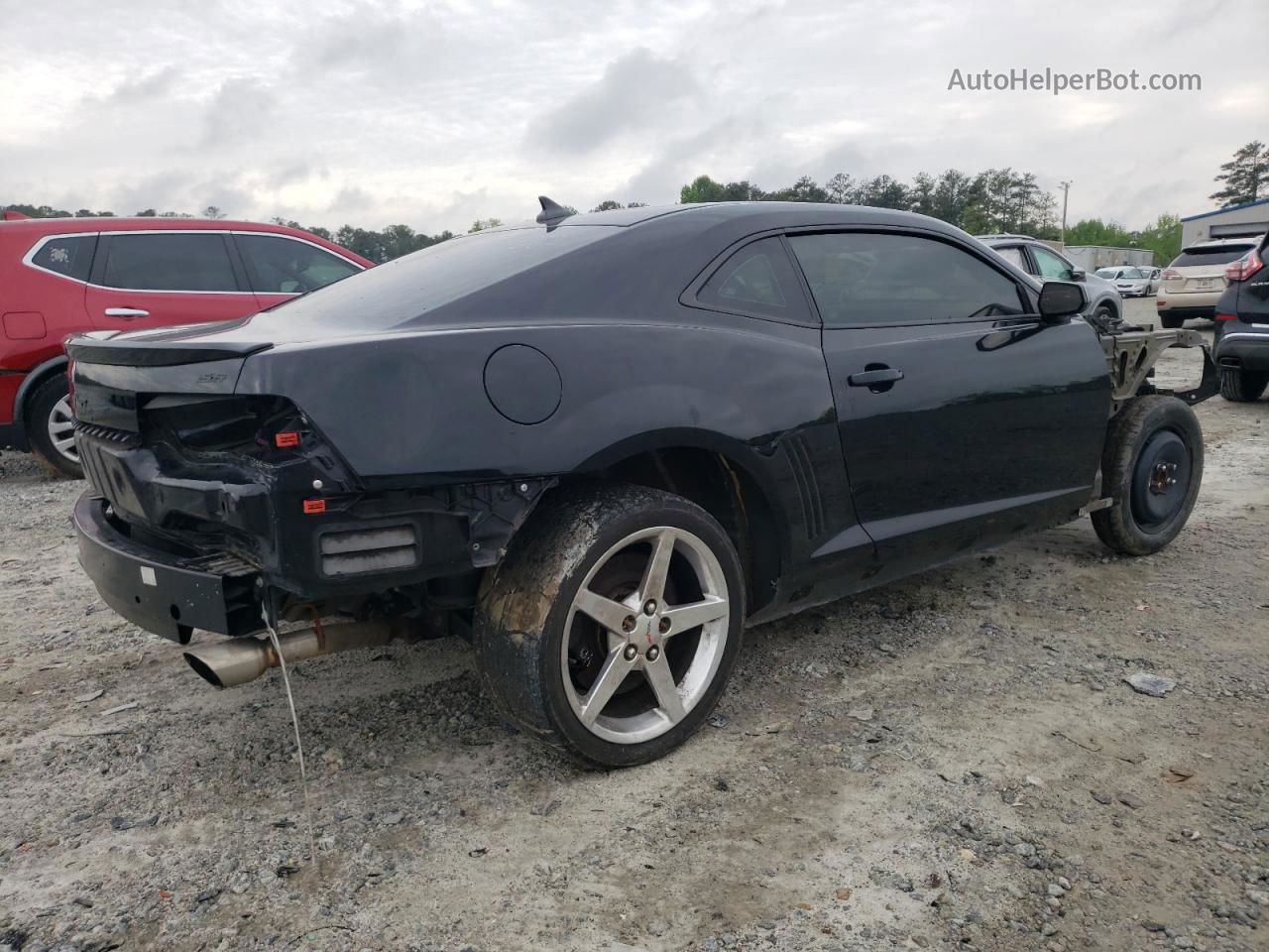 2010 Chevrolet Camaro Ss Black vin: 2G1FK1EJ3A9105529