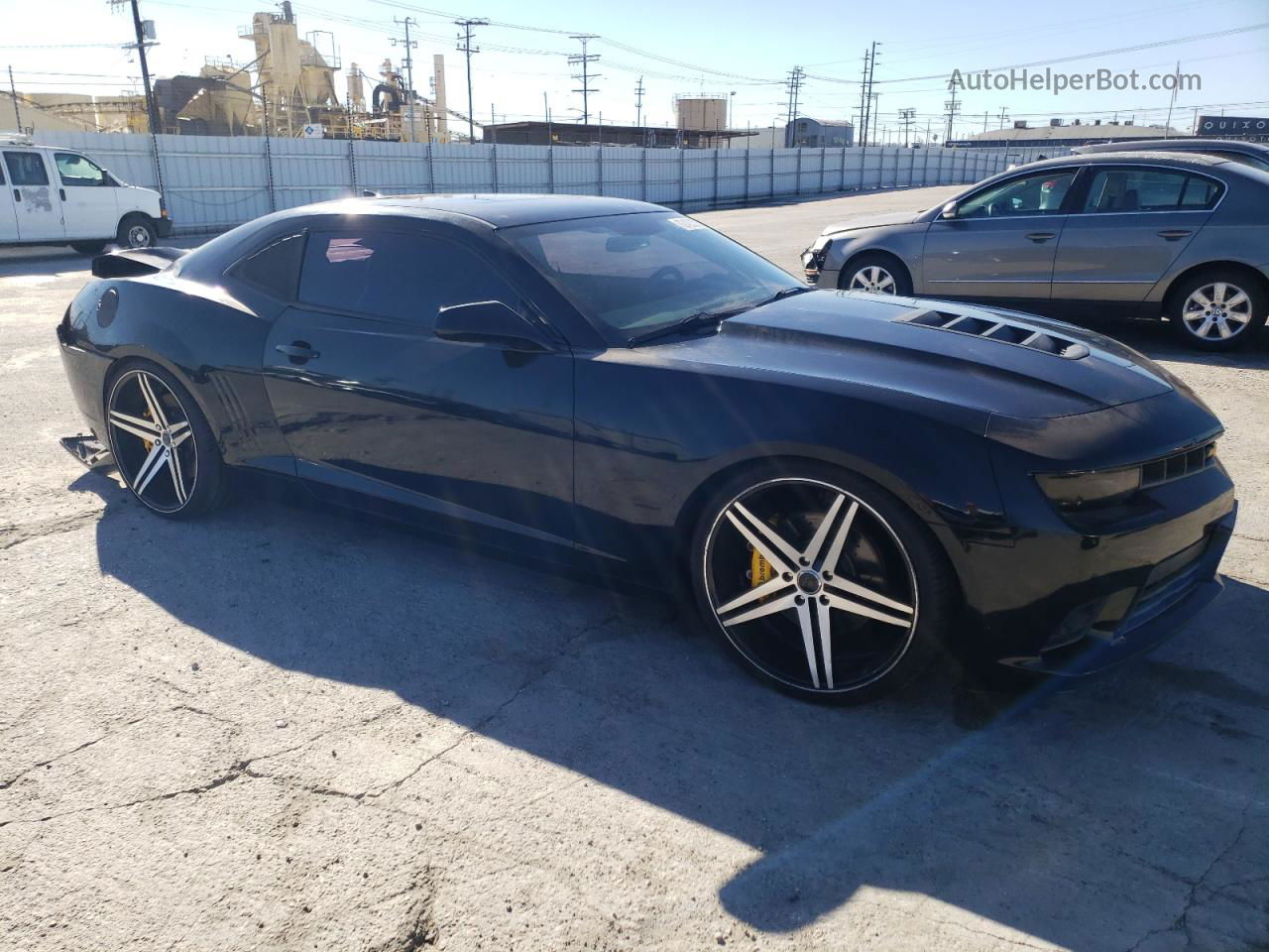 2014 Chevrolet Camaro 2ss Black vin: 2G1FK1EJ3E9133921