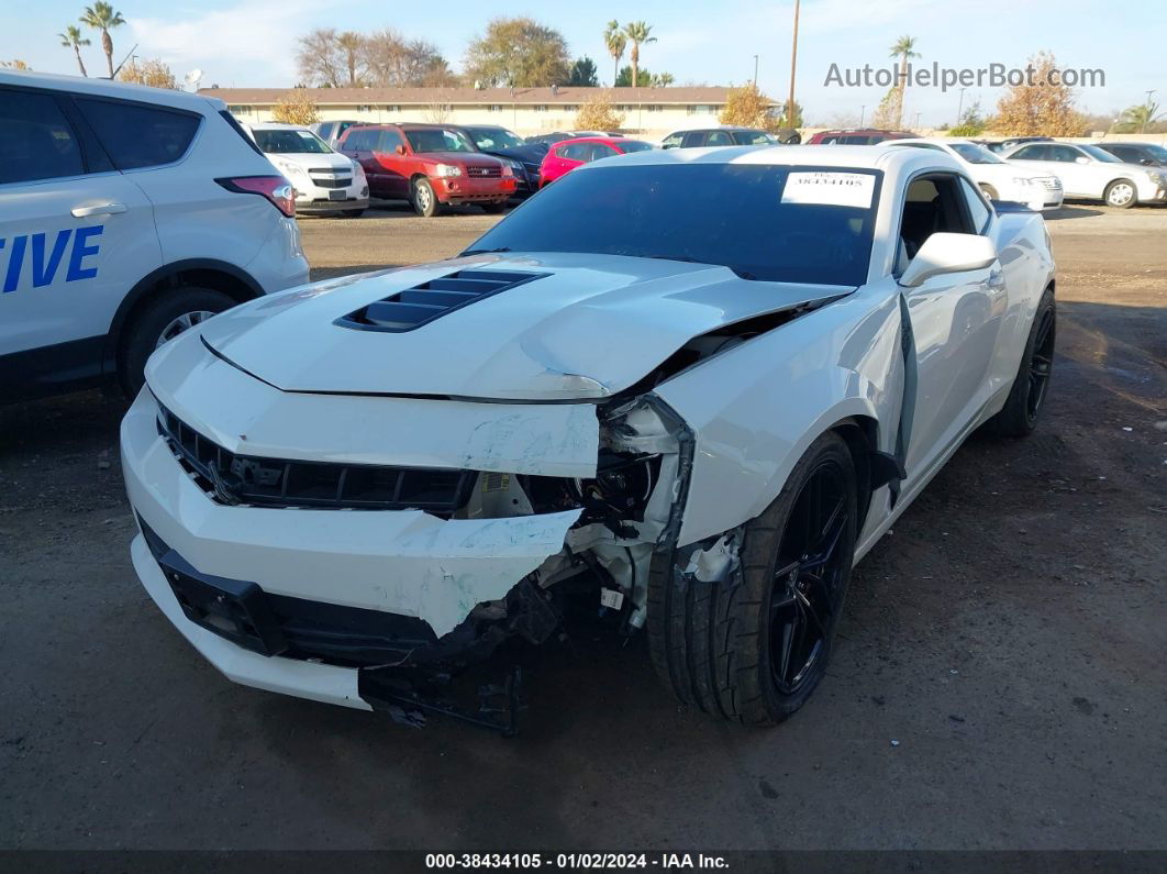 2014 Chevrolet Camaro 2ss White vin: 2G1FK1EJ3E9171522