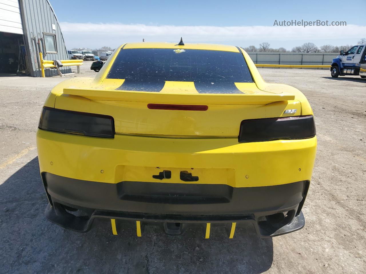 2014 Chevrolet Camaro 2ss Yellow vin: 2G1FK1EJ3E9234201