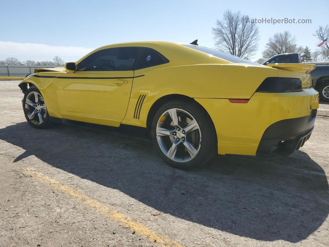 2014 Chevrolet Camaro 2ss Yellow vin: 2G1FK1EJ3E9234201