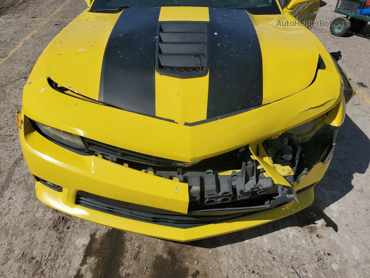 2014 Chevrolet Camaro 2ss Yellow vin: 2G1FK1EJ3E9234201