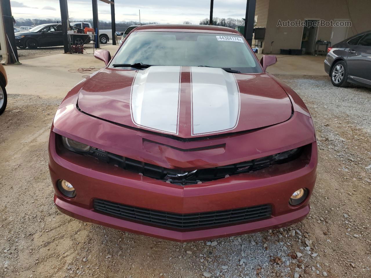 2010 Chevrolet Camaro Ss Темно-бордовый vin: 2G1FK1EJ4A9114174