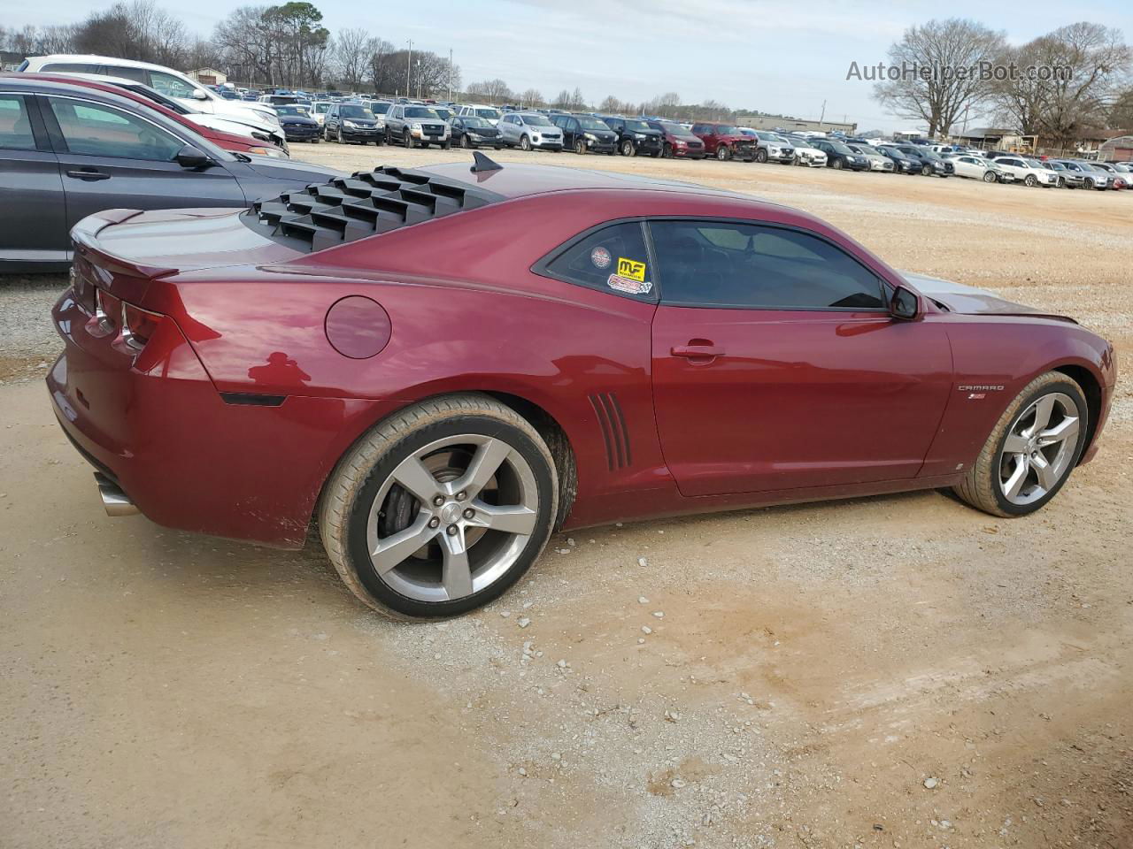 2010 Chevrolet Camaro Ss Maroon vin: 2G1FK1EJ4A9114174