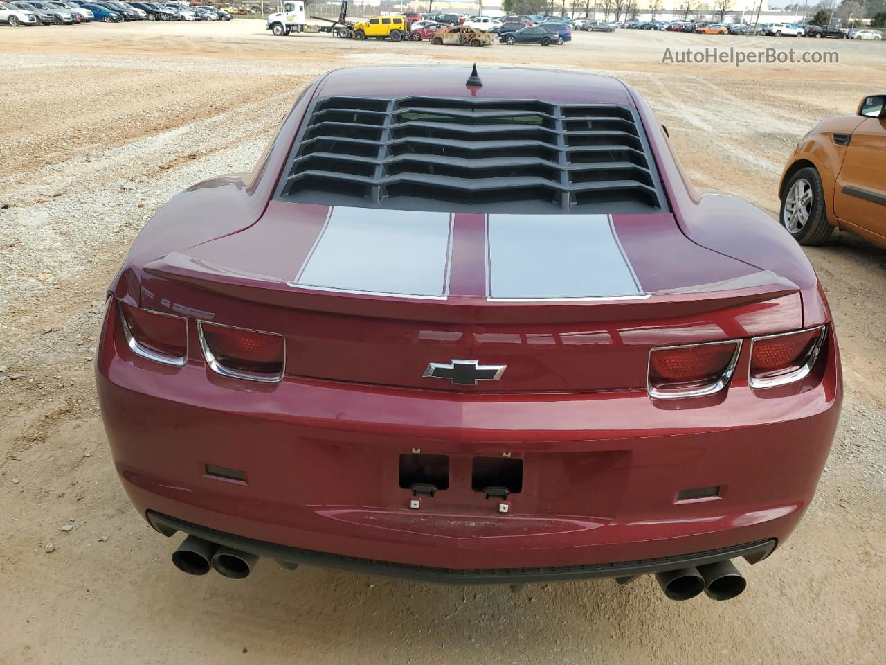 2010 Chevrolet Camaro Ss Maroon vin: 2G1FK1EJ4A9114174