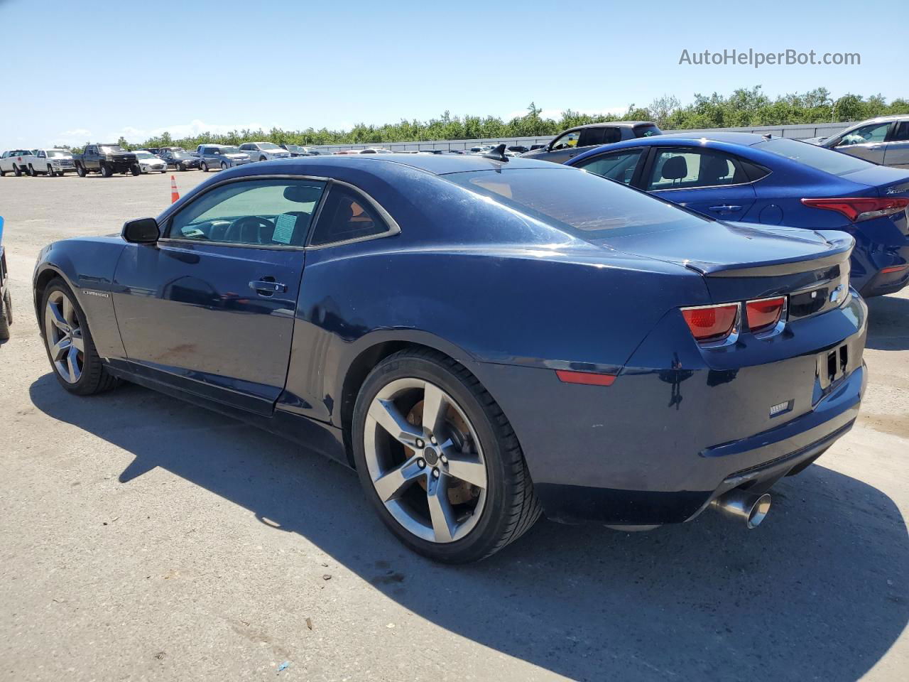 2010 Chevrolet Camaro Ss Blue vin: 2G1FK1EJ4A9124588