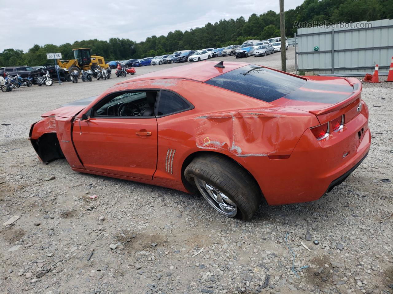 2010 Chevrolet Camaro Ss Orange vin: 2G1FK1EJ4A9128804