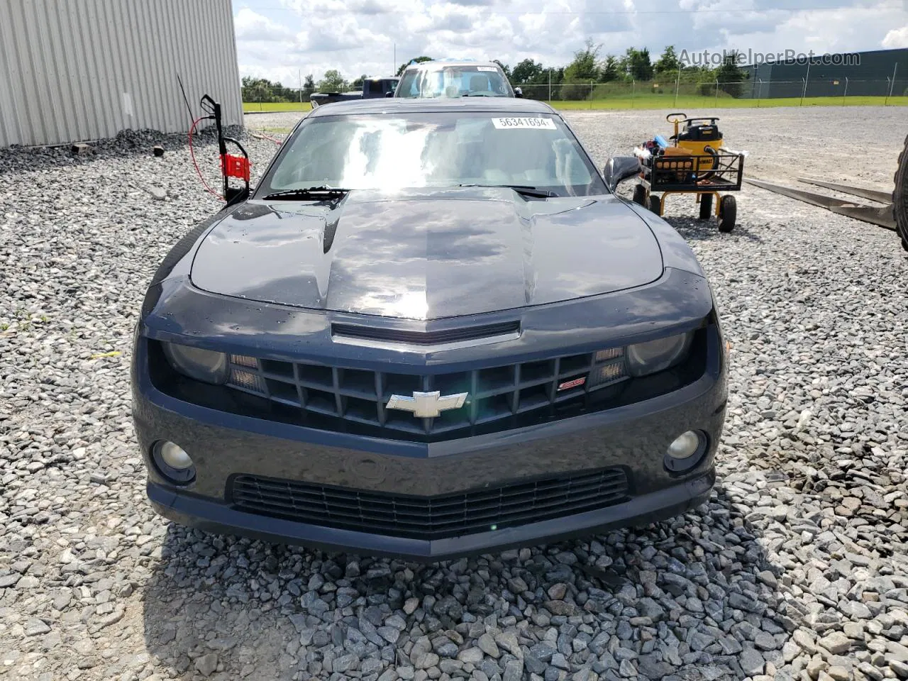 2010 Chevrolet Camaro Ss Black vin: 2G1FK1EJ4A9171281