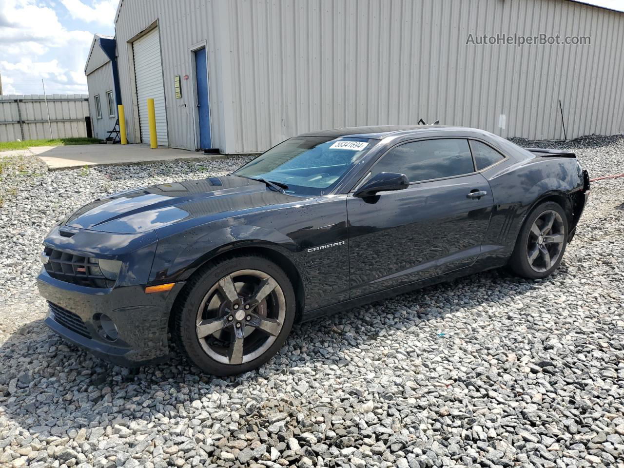 2010 Chevrolet Camaro Ss Black vin: 2G1FK1EJ4A9171281