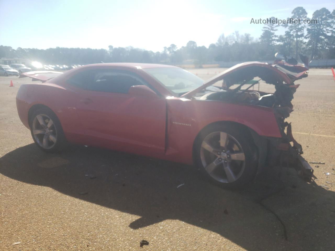 2010 Chevrolet Camaro Ss Red vin: 2G1FK1EJ4A9216221