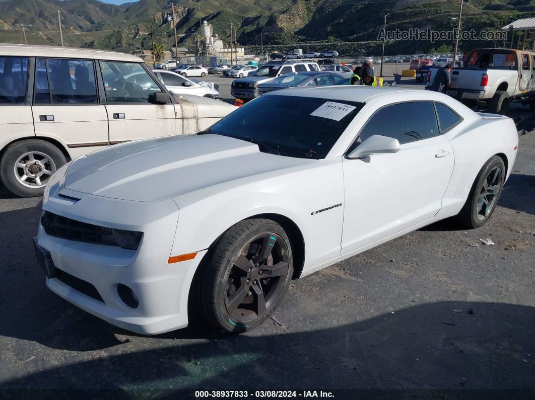 2010 Chevrolet Camaro 2ss White vin: 2G1FK1EJ4A9225050