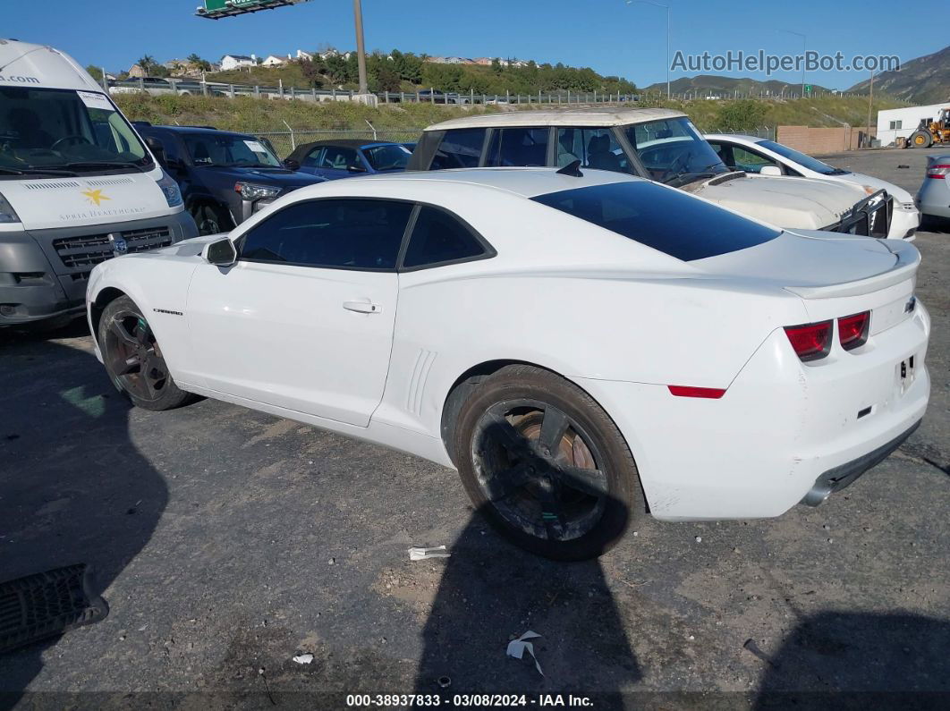 2010 Chevrolet Camaro 2ss White vin: 2G1FK1EJ4A9225050