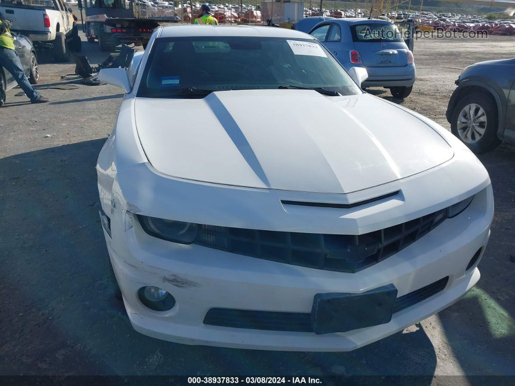 2010 Chevrolet Camaro 2ss White vin: 2G1FK1EJ4A9225050