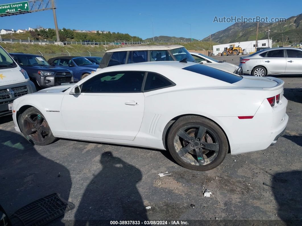 2010 Chevrolet Camaro 2ss White vin: 2G1FK1EJ4A9225050