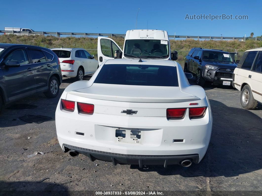 2010 Chevrolet Camaro 2ss Белый vin: 2G1FK1EJ4A9225050