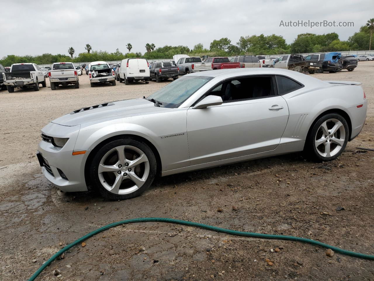 2014 Chevrolet Camaro 2ss Silver vin: 2G1FK1EJ4E9123236