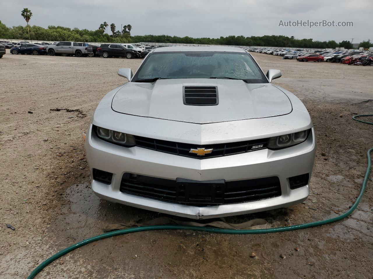 2014 Chevrolet Camaro 2ss Silver vin: 2G1FK1EJ4E9123236