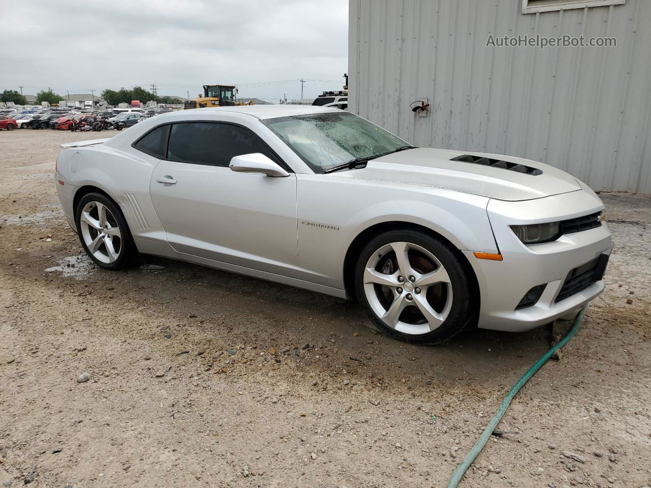 2014 Chevrolet Camaro 2ss Silver vin: 2G1FK1EJ4E9123236