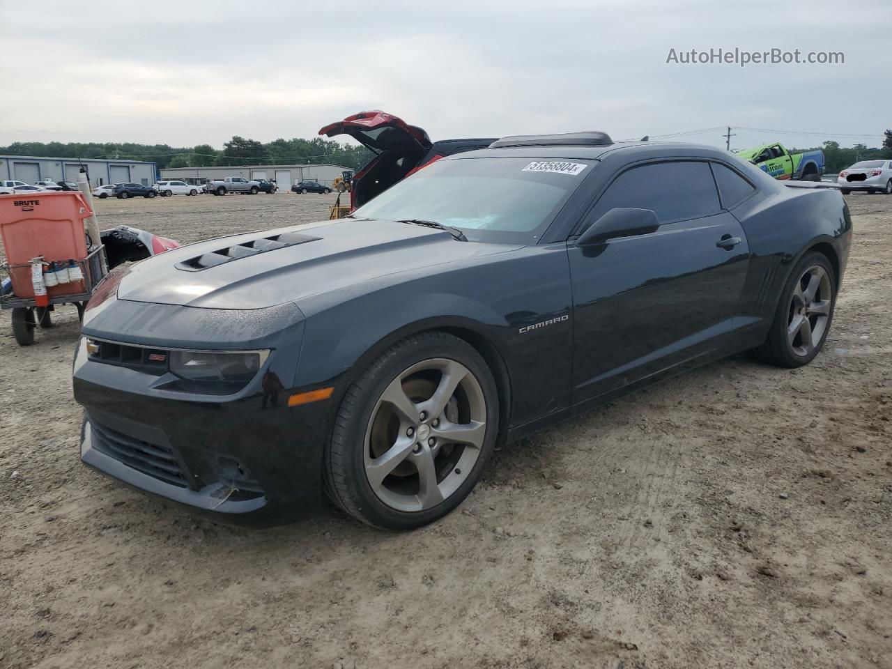 2014 Chevrolet Camaro 2ss Black vin: 2G1FK1EJ4E9247300