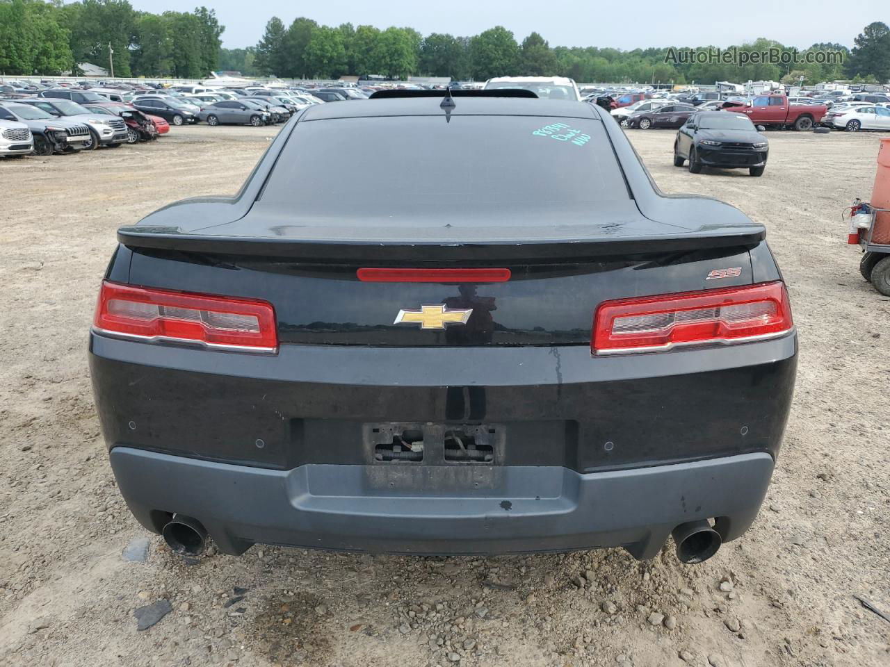 2014 Chevrolet Camaro 2ss Black vin: 2G1FK1EJ4E9247300