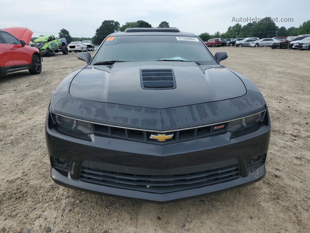 2014 Chevrolet Camaro 2ss Black vin: 2G1FK1EJ4E9247300