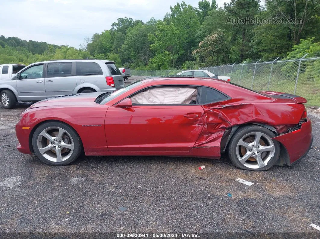 2015 Chevrolet Camaro 2ss Red vin: 2G1FK1EJ4F9175712