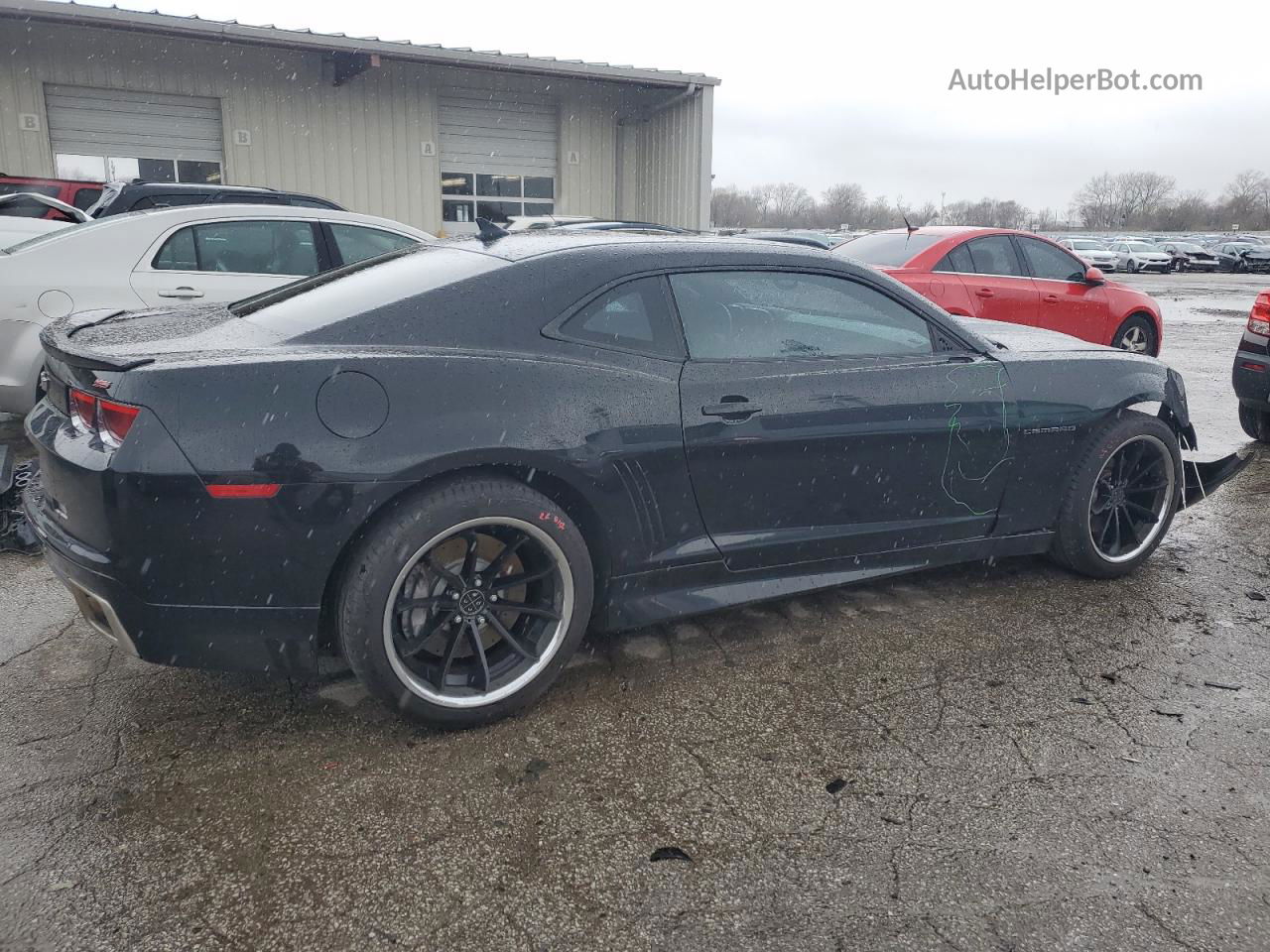 2010 Chevrolet Camaro Ss Black vin: 2G1FK1EJ5A9123370