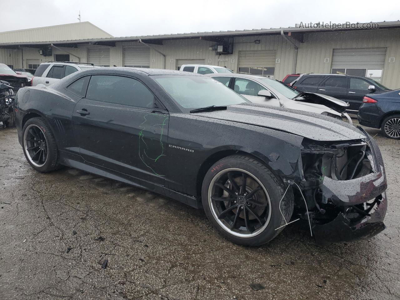 2010 Chevrolet Camaro Ss Black vin: 2G1FK1EJ5A9123370