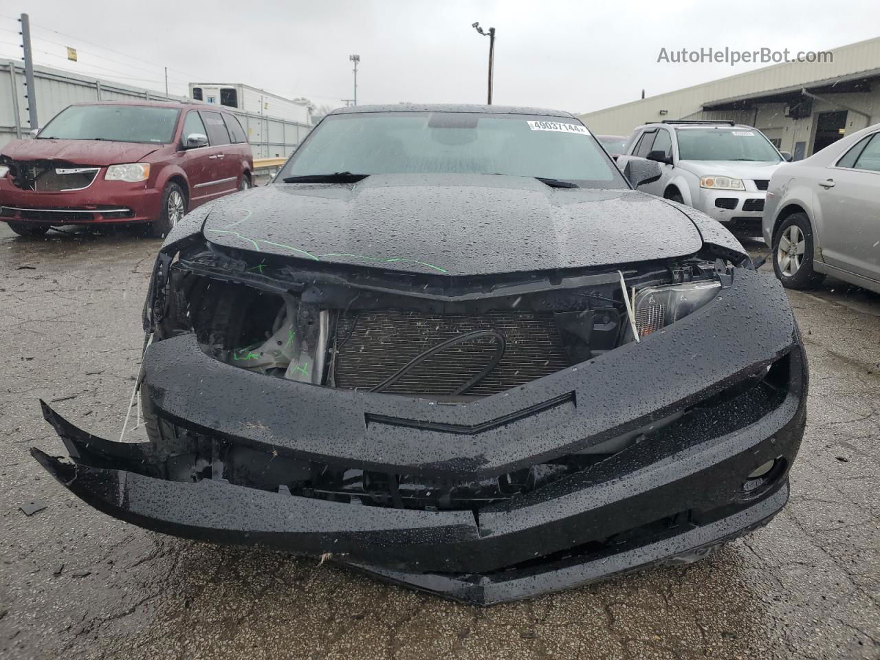 2010 Chevrolet Camaro Ss Black vin: 2G1FK1EJ5A9123370