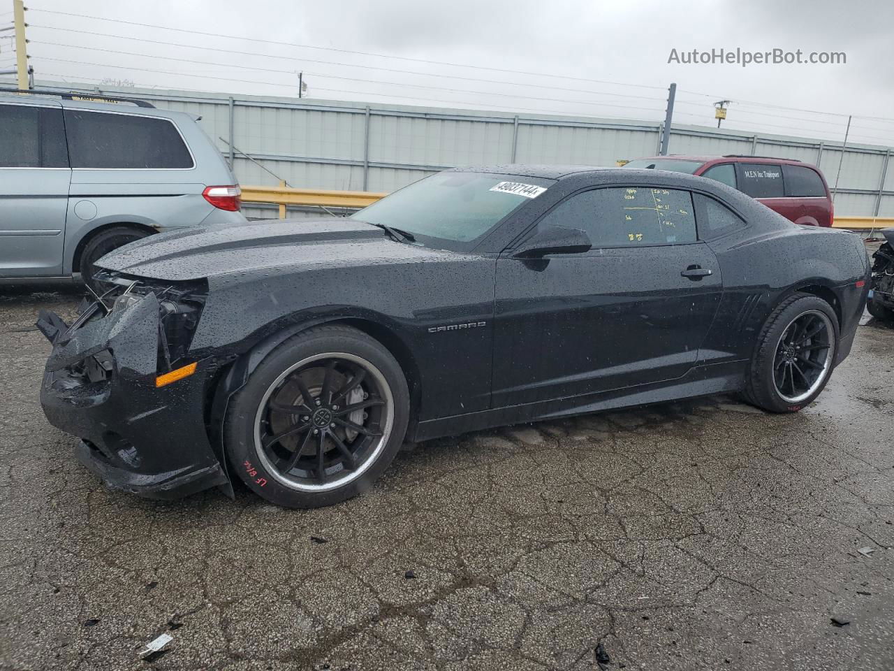 2010 Chevrolet Camaro Ss Black vin: 2G1FK1EJ5A9123370