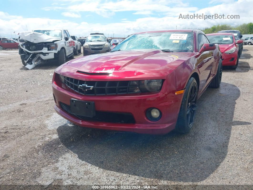 2010 Chevrolet Camaro 2ss Burgundy vin: 2G1FK1EJ5A9134885