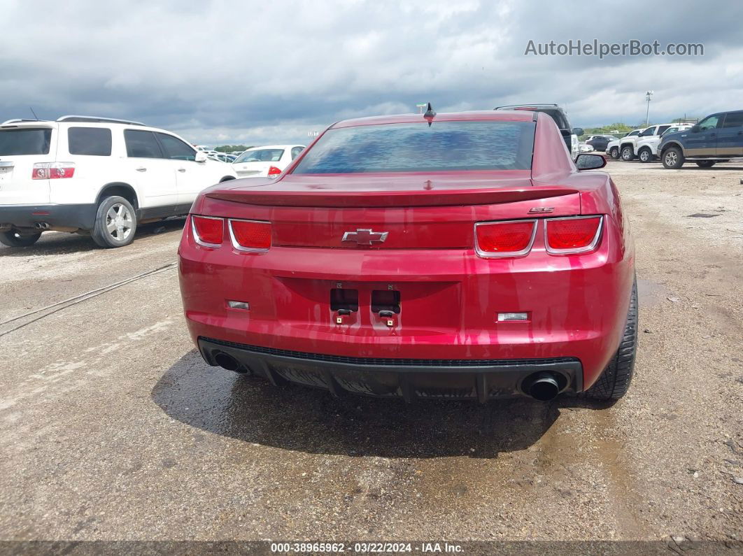 2010 Chevrolet Camaro 2ss Burgundy vin: 2G1FK1EJ5A9134885