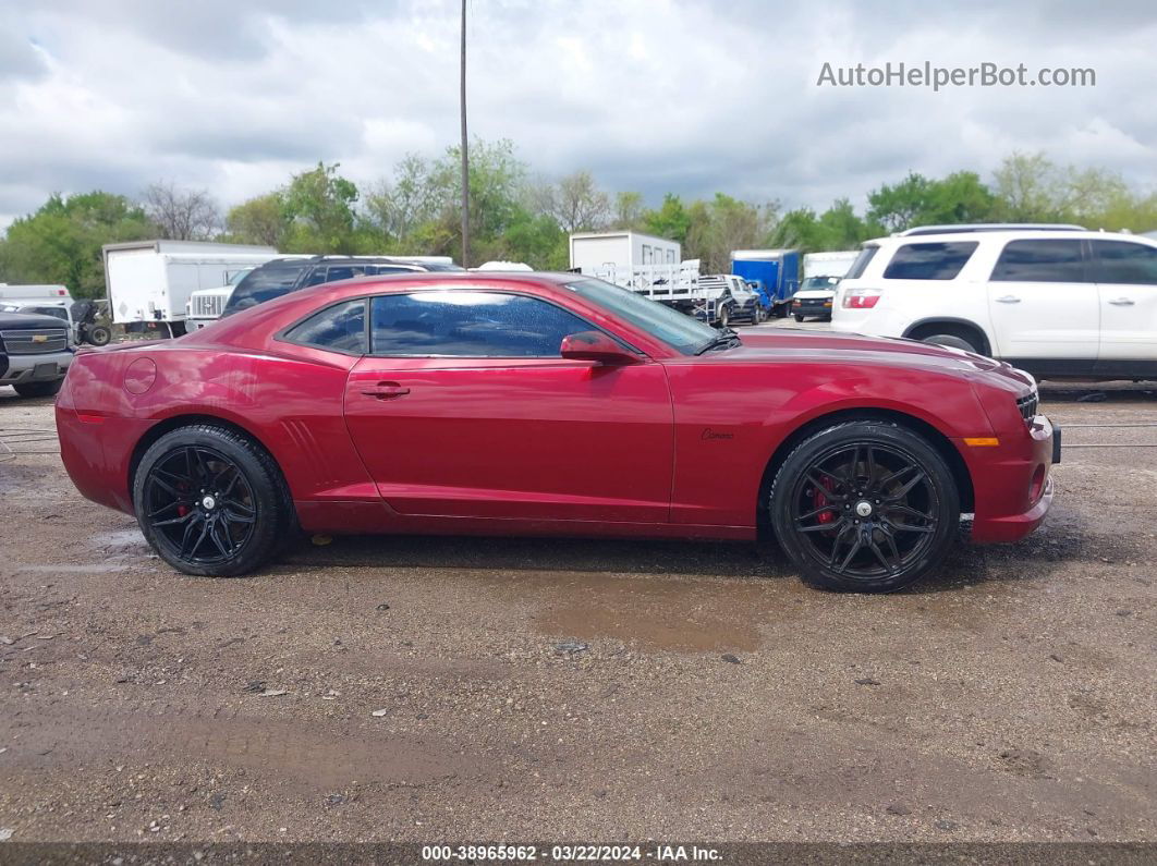 2010 Chevrolet Camaro 2ss Burgundy vin: 2G1FK1EJ5A9134885